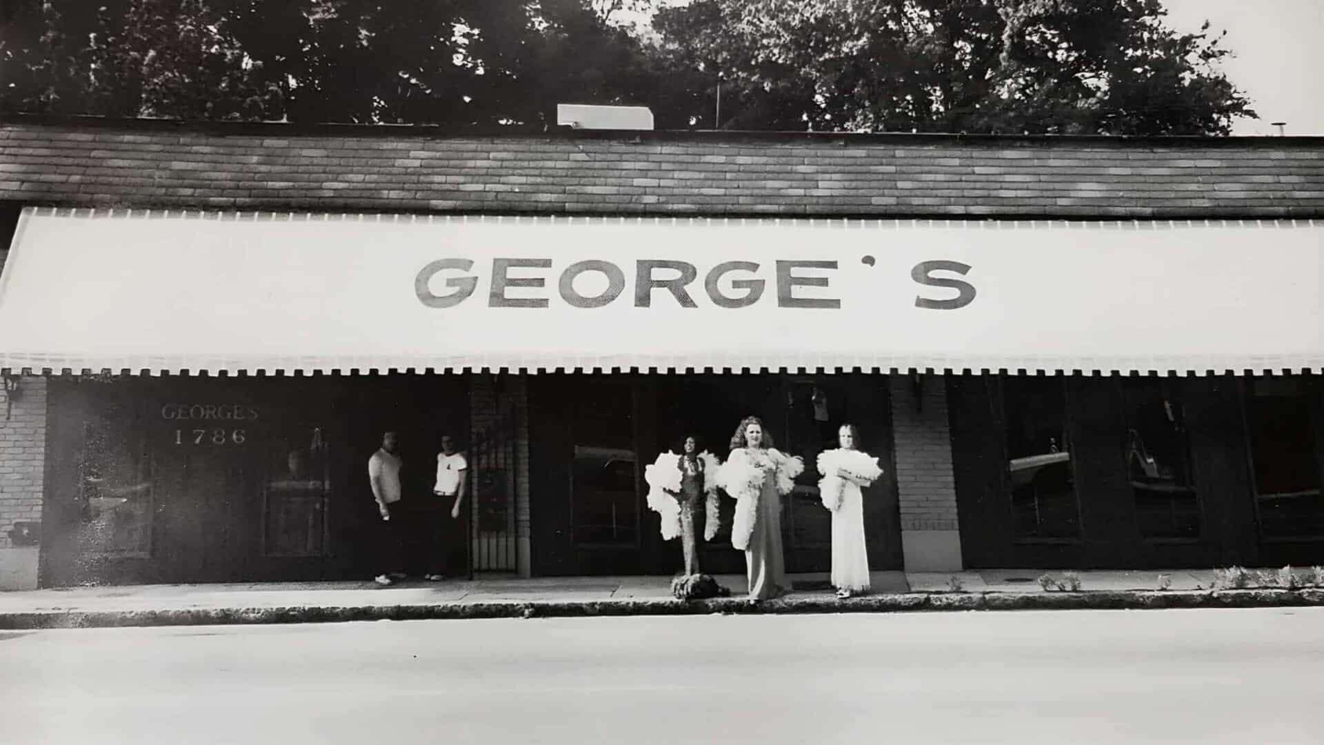 Original George's at 1786 Madison Avenue under the awning, Memphis