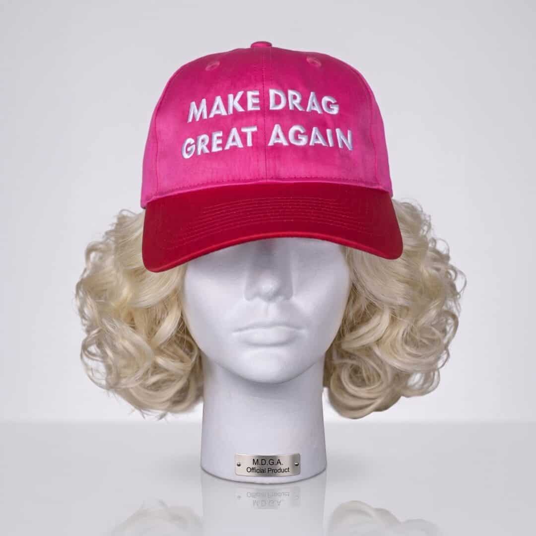 Make Drag Great Again Cap – Pink Cotton