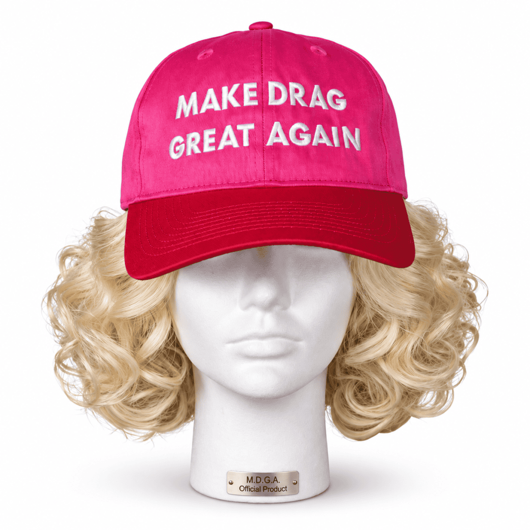 Make Drag Great Again Cap – Pink Cotton