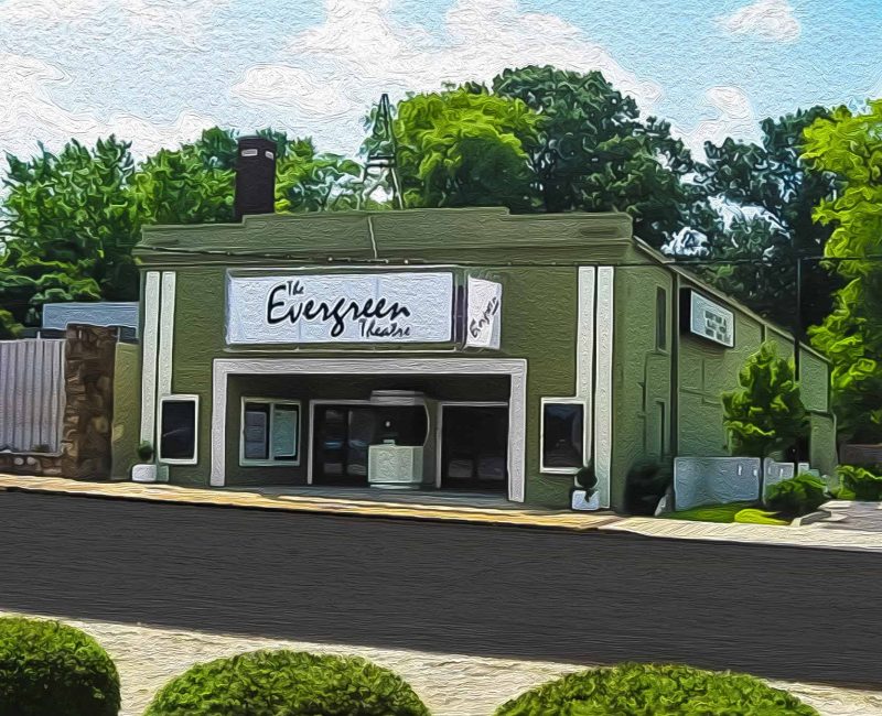 Evergreen Theatre Painting - 2